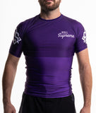 Purple Short Sleeve Rashguard
